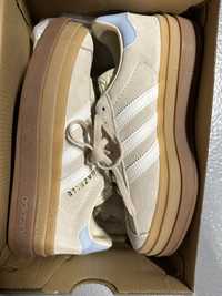 Adidasi Gazelle superbi noi piele intoarsa 36 2/3