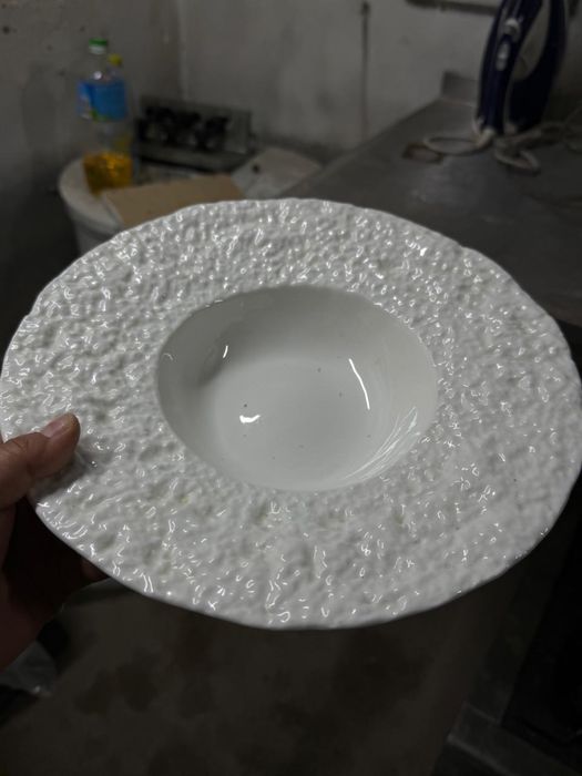 Тарелка для рксторанов, паста. Ромен