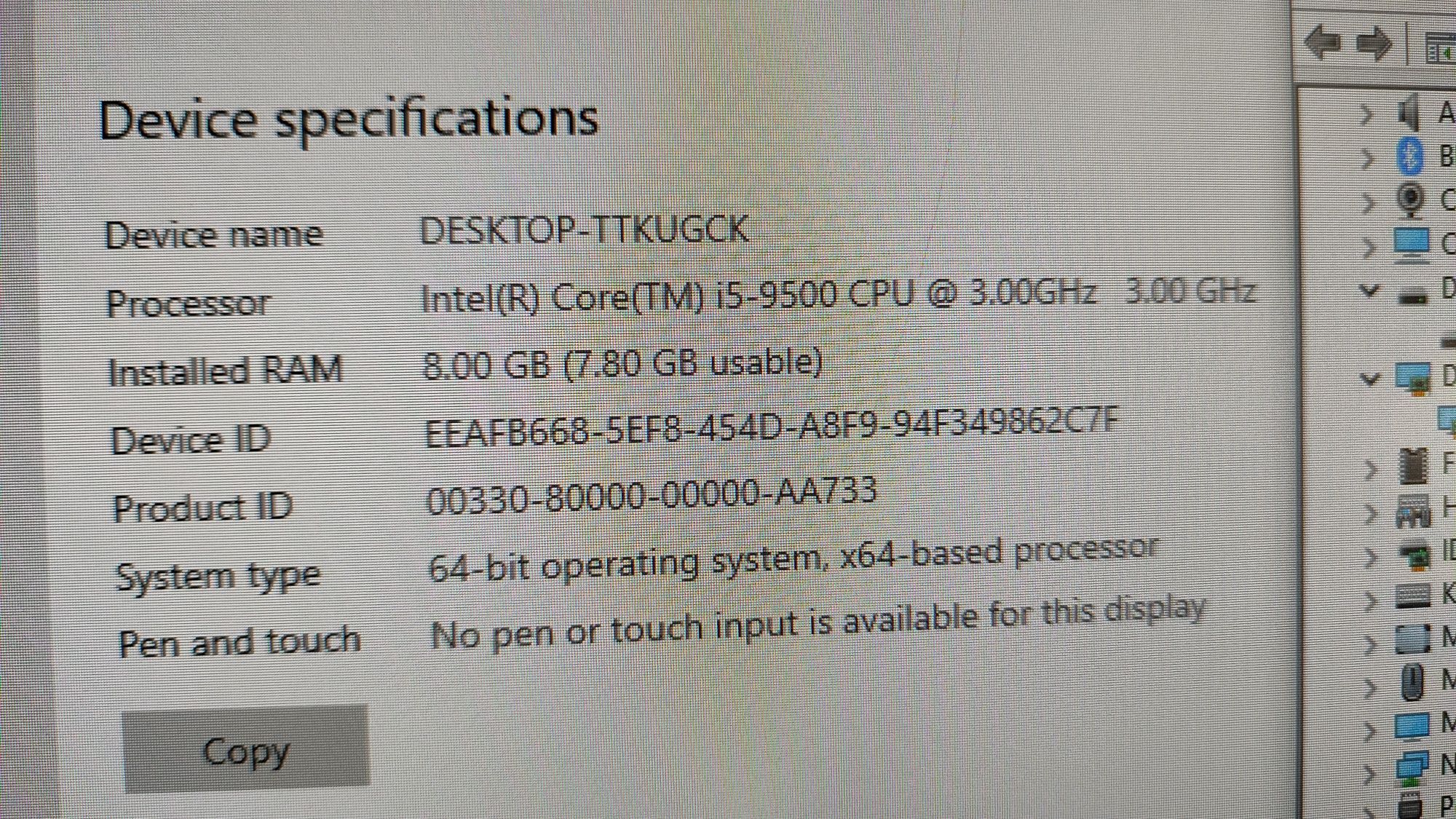 Dell all in one i5 9th 8gb RAM ssd 256gb Amanet Lazar Crangasi 46481