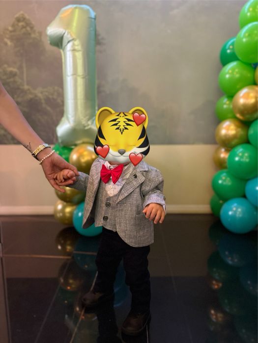 Costumas 5 piese bebe marimea 74