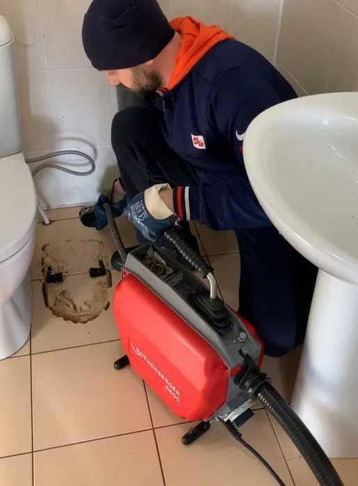 Чистка, прочистка канализация Засор отчистка. Құбыр тазалау. Сантехник