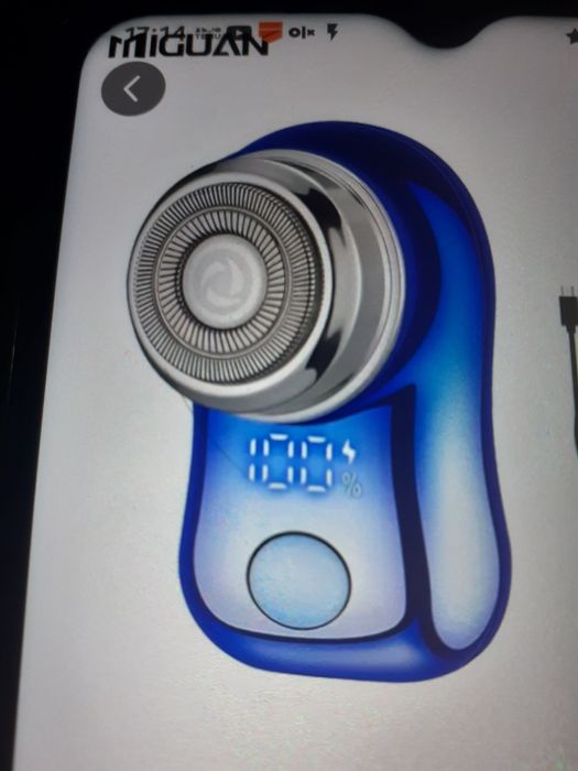 Vând un aparat de ras electric pt.bărbați cu afișaj digital 35 lei