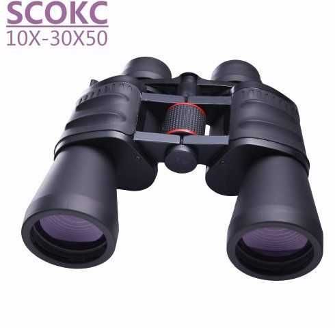 Мощный бинокль SCOKC 10-30X50