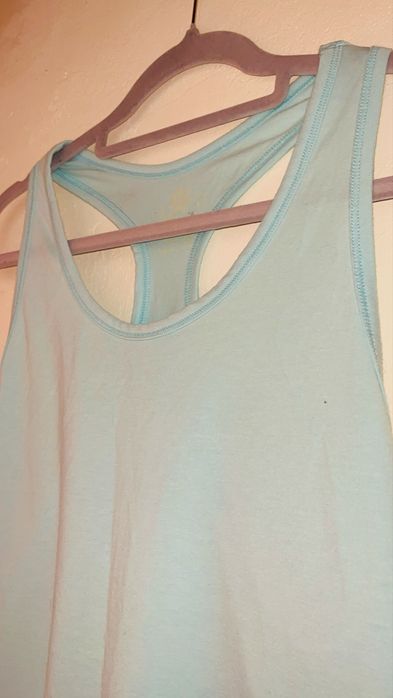 Син дамски потник – удобен и в добро състояние