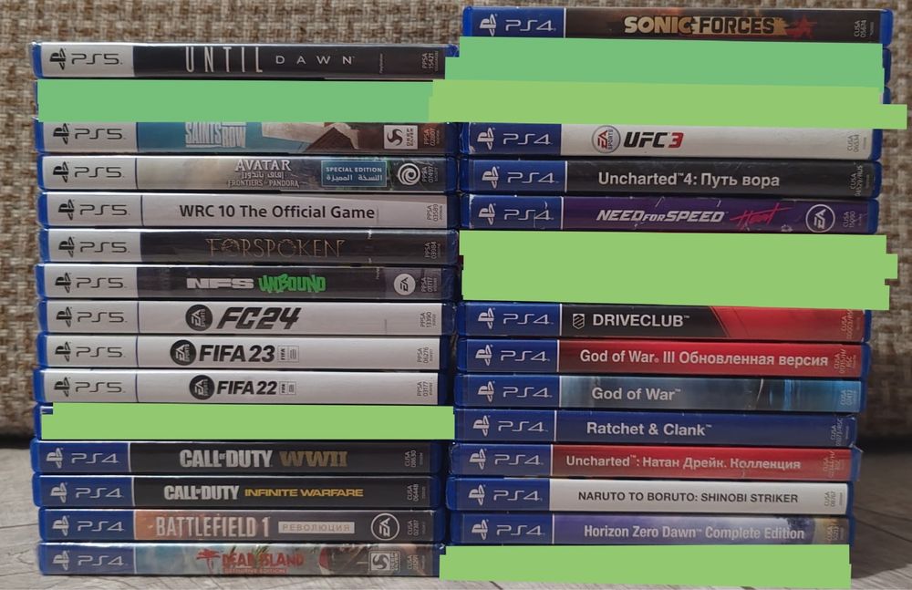 Продам диски на ps 4 ps 5