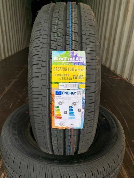 Нови всесезонни бусови гуми ROTALLA VAN 4 SEASON 215/70R15C НОВ DOT