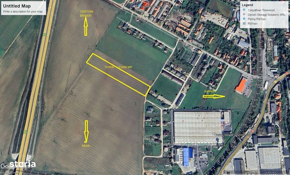 Teren Râșnov pretabil rezidențial