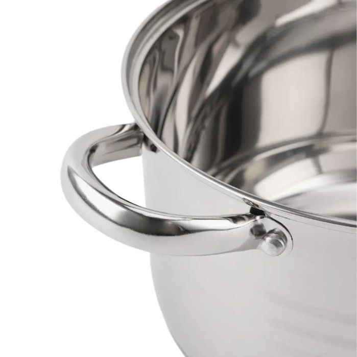 Set vase de gatit din INOX rezistent la coroziune, 12 elemente