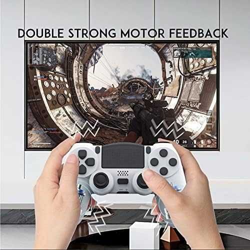 Нов Безжичен контролер за PS4/PC – вибрация, тъчпад, жак за слушалки