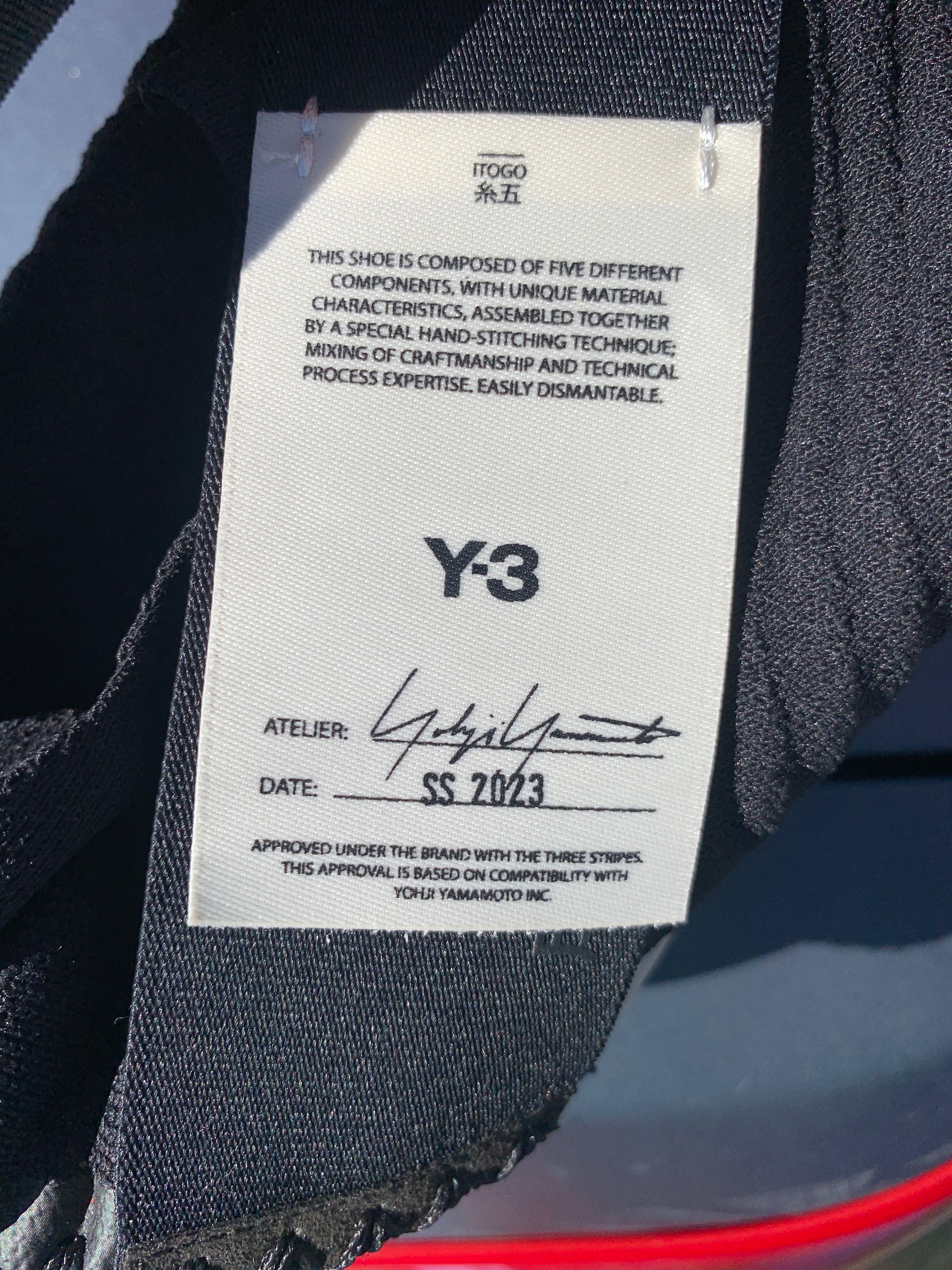 Y3 • Yohji Yamamoto • Adidas