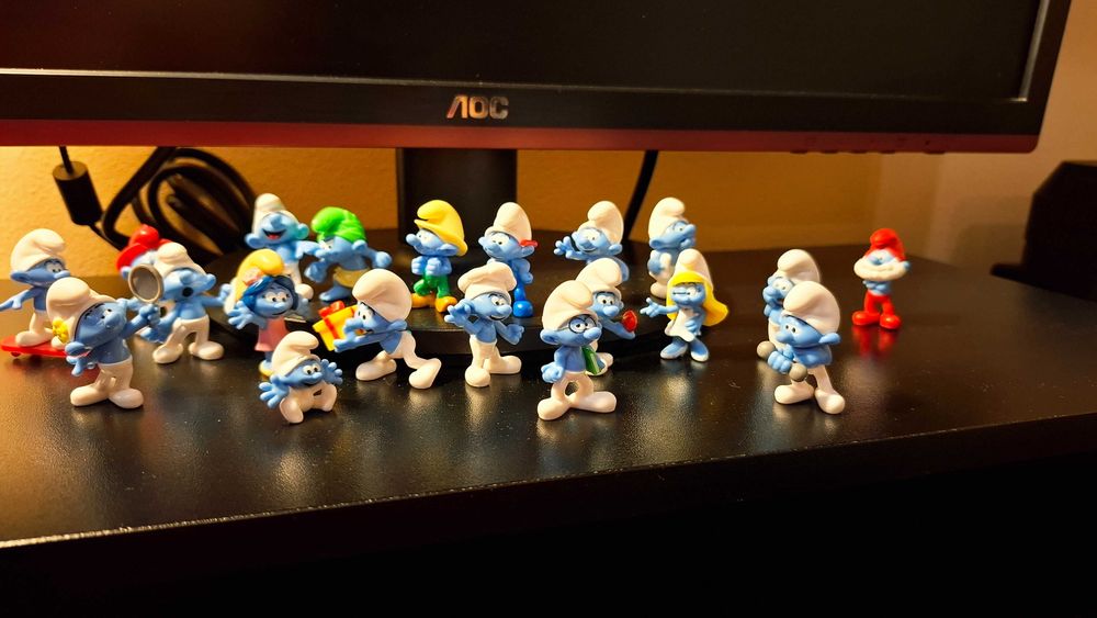 Colectie completă 20 ștrumfi Kaufland