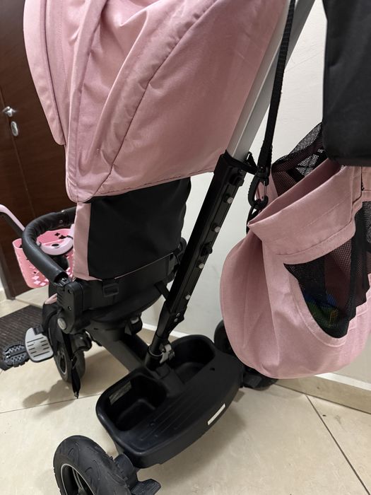 С ПОДАРЪК - Детска триколка KinderKraft Easytwist (розова) като нова