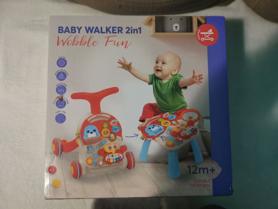 Baby walker 2in1 Kikka boo, цвят зелен
