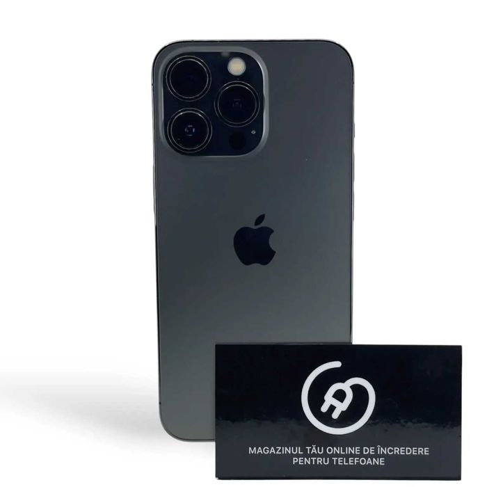 iPhone 13 Pro 100% 128Gb Graphite Ca Nou + 24 Luni Garanție/Apple Plug