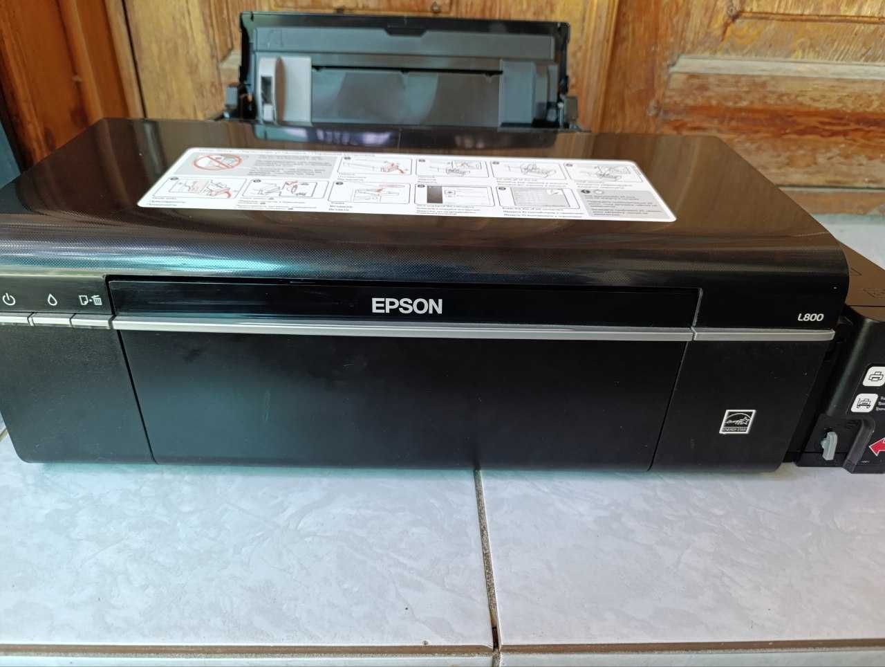 Epson L800 197 dona pechat qilgan Ideal