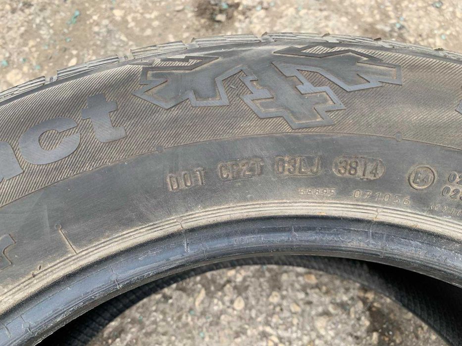 4 бр Зимни Гуми Continental 255/55 R18 DOT 3814 грайфер 4мм ном 6