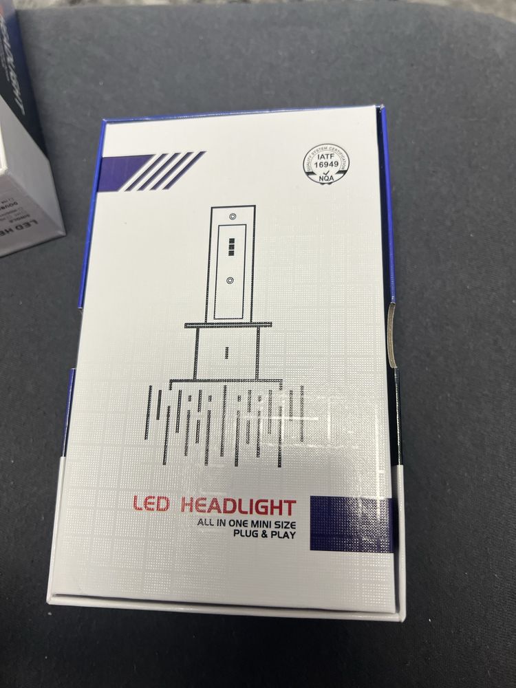 Becuri H7 LED faza scurta / faza lunga 6000k 7000 lumeni