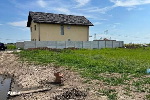 Teren 374 mp la intrarea in Comuna Berceni- oportunitate investitie
