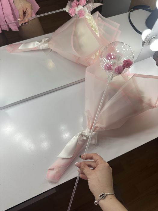 Buchet de 19 trandafiri din sapun