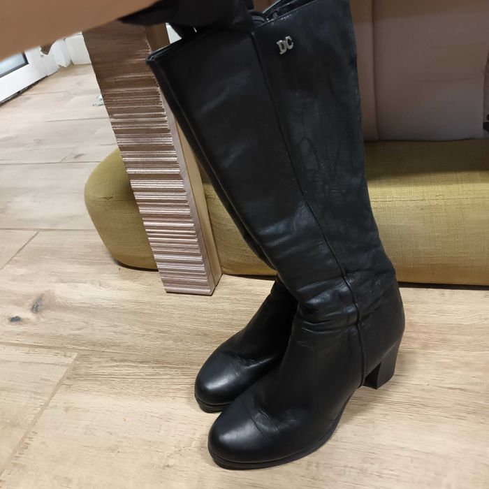 Ботуши от естествена кожа 45лв./40номер