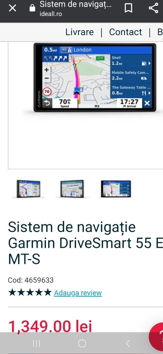 Gps*GARMIN*2024*Autocar-Camion-Microbuz-Masina-AutoRulota*Navigatie EU