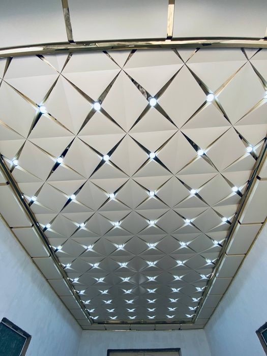 Gipsakarton tunuka fon  ishlari qilamiz.
Devor va patalok qilamiz.
Ish