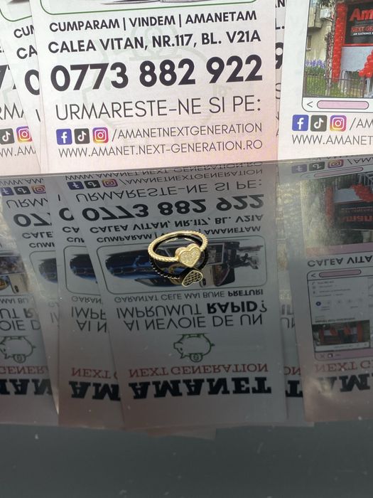 Amanet Next Generation/Inel aur 14k