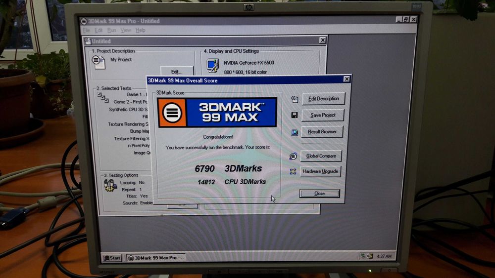 Placa video de colectie nVIDIA Geforce FX 5500 PCI 256MB DDR 128bit