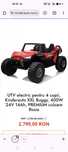 Masinuta electrica / UTV 4x4 400W Kinderauto XXL Buggy