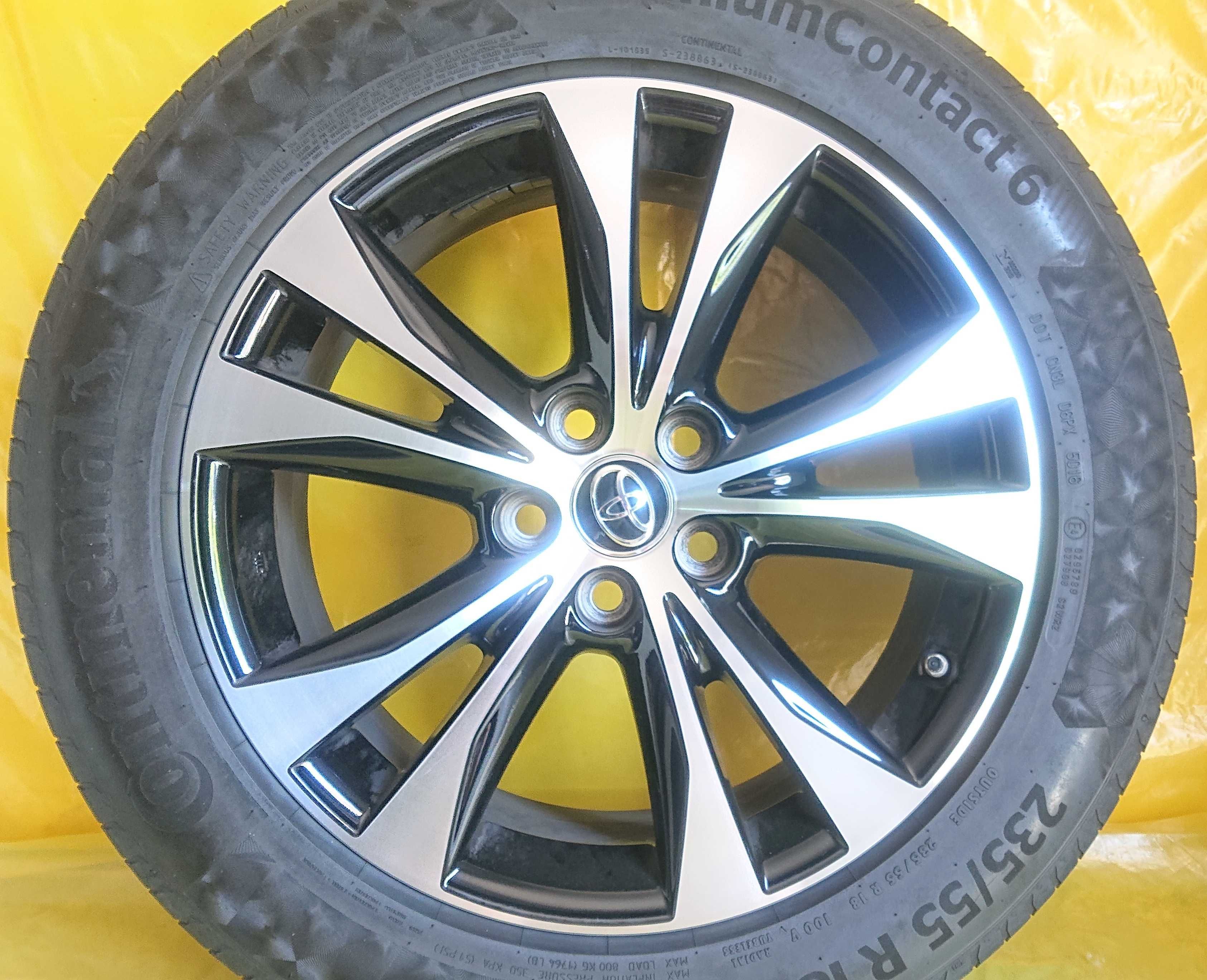 Jante 18" Toyota RAV4 senzori presiune anv Continental vara 235 55 18