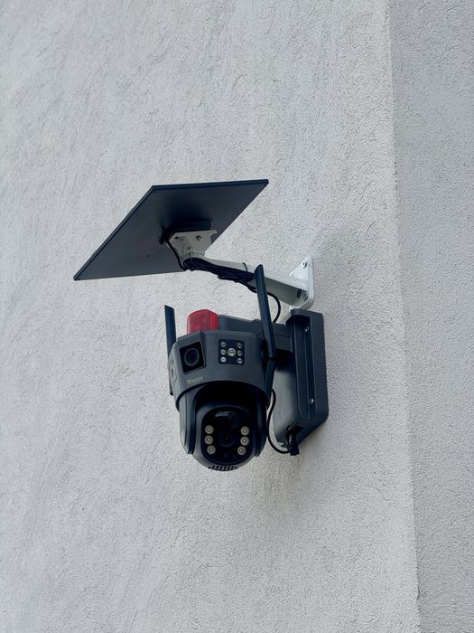 Camera Supraveghere 4G 6K Ultra HD, Dual Camera 12MP