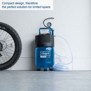 Компресор за въздух безмаслен 10 бара 24л -чисто нов Scheppach HC24V