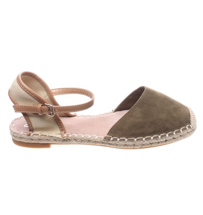 Еспадрили беж/зелен цвят Riu