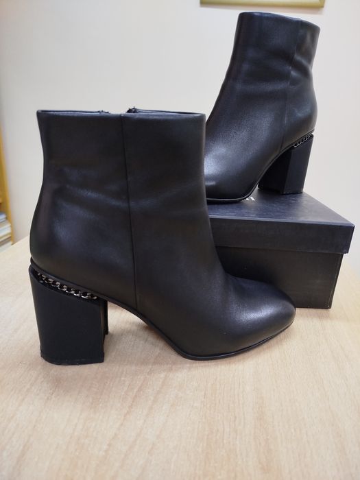 Ботильоны осень-весна на флисе натуральная кожа