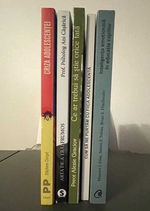Carti diverse: psihologie, educatie adolescenti si copii