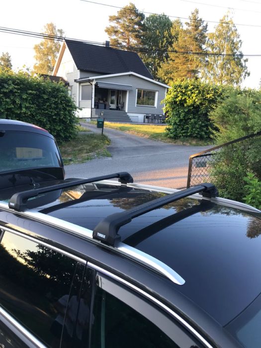 Thule WingBar Evo EDGE Black Volvo XC90