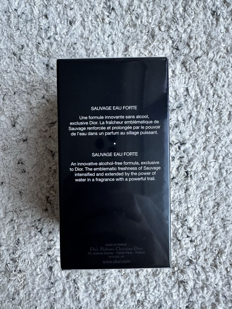 Dior Sauvage Eau Forte 100ml