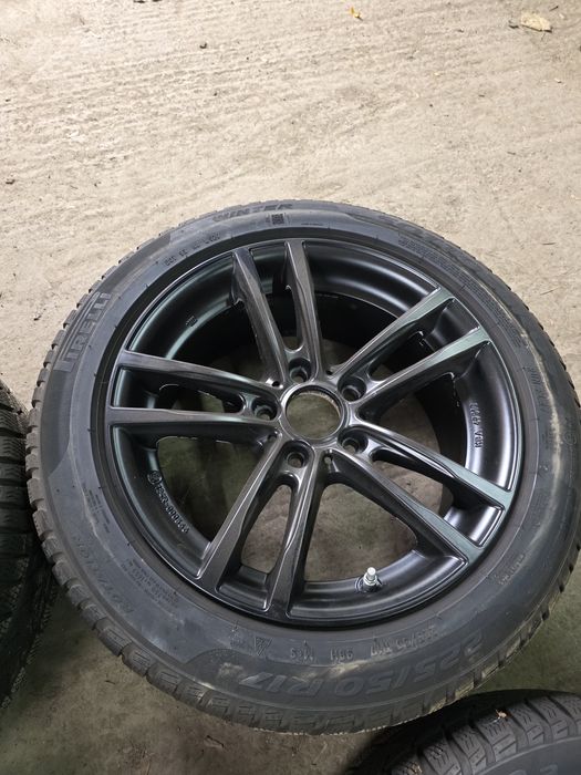 Jante 5x120 cu anvelope de iarna 225 50 17