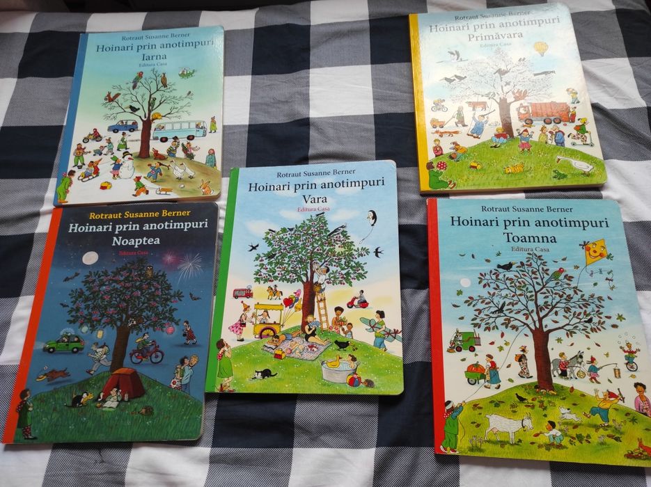 Hoinari prin anotimpuri toate volumele. 160 lei toate.