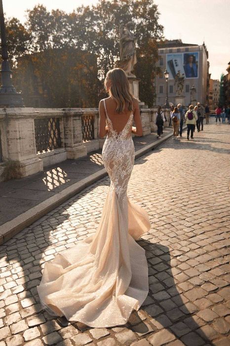 Rochie de mireasa Milla Nova tip sirena, pret achizitie 10000 lei