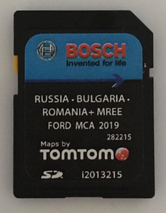 2023 MCA FORD Sd Card East EUROPE Touchscreen Russia Bulgaria Romania