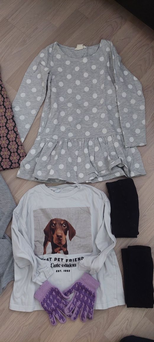 Лот 7 дрехи за 10 лв Zara, HM, 122-128 см