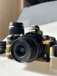 Vand set Nikon Z50 cu 2obiective+carcasa camoutflage