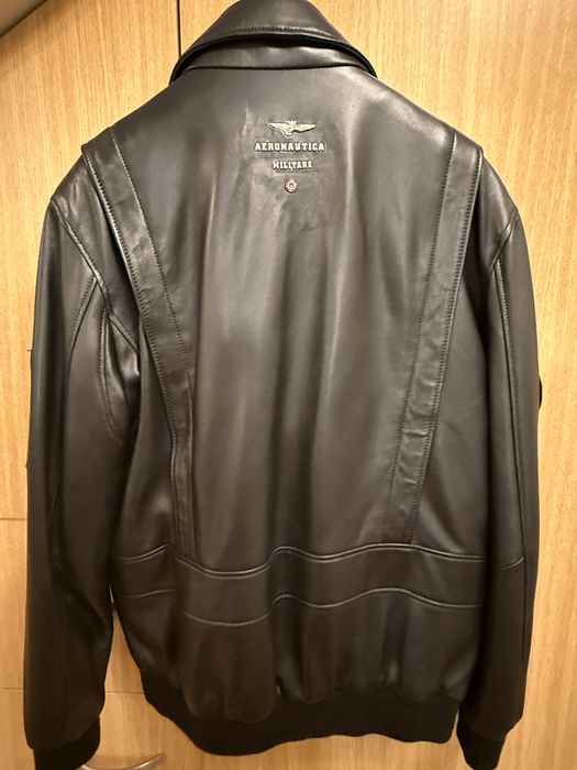 Geaca piele Aeronautica Militare