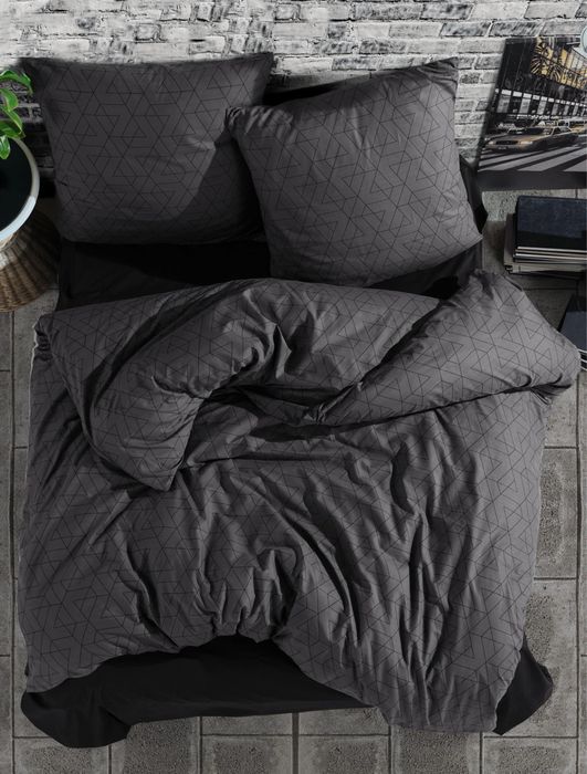 Lenjerie pat, 2 piese, 155x200, 100% bumbac