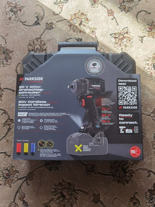 Чисто нов гайковерт Prakside 20v 600 Nm