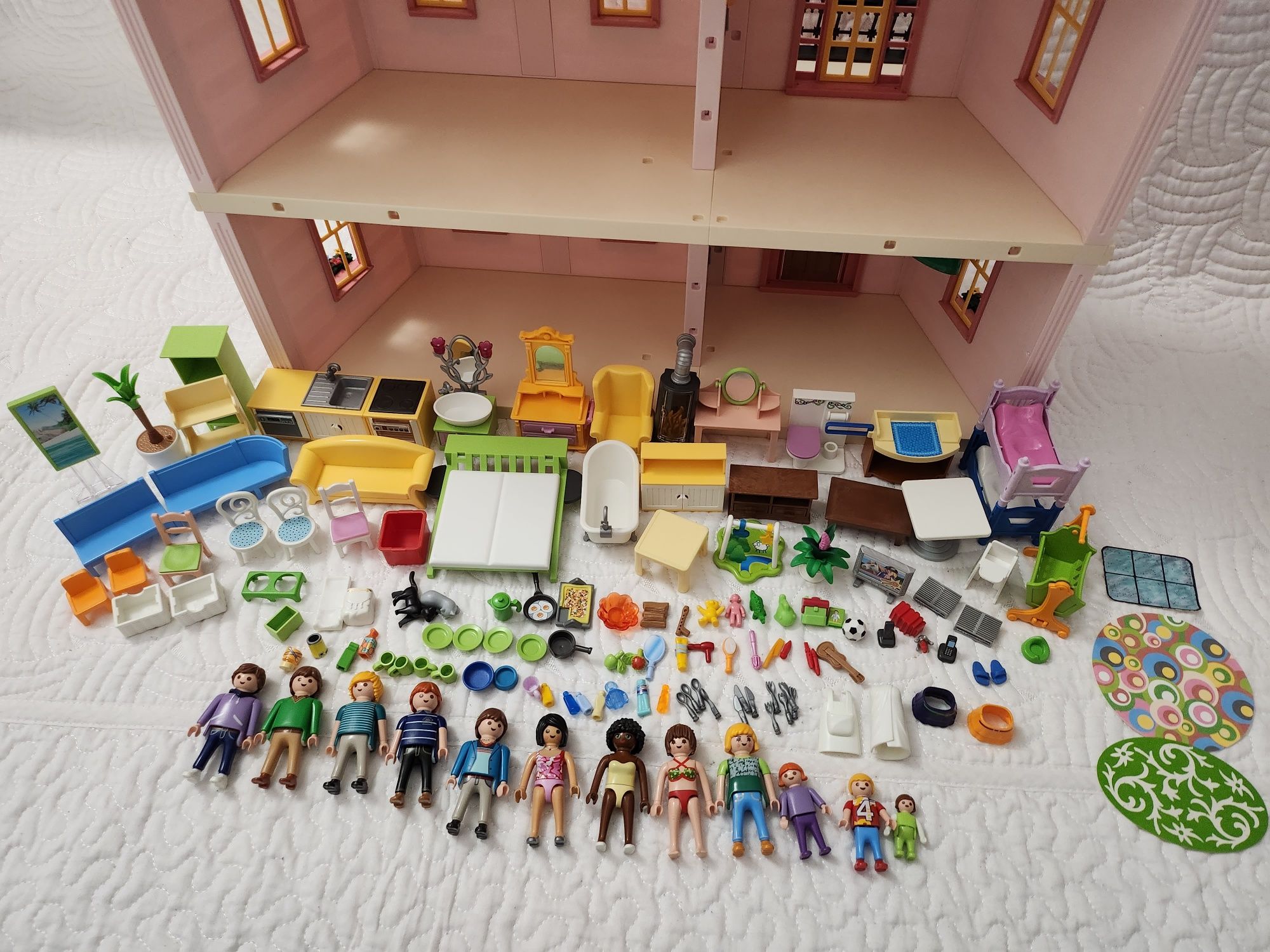 Playmobil Dollhouse cu sonerie şi instalații de lumini