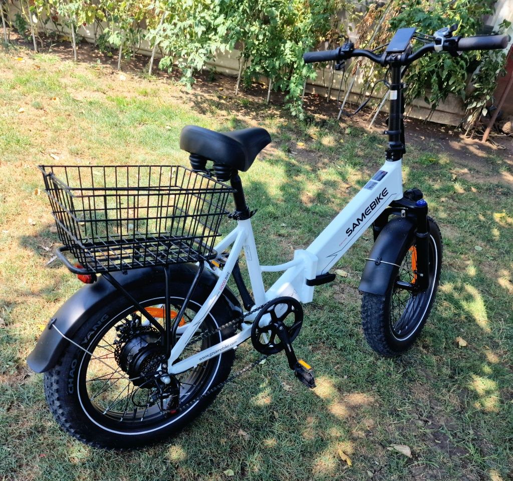 Bicicleta pliabila electrica Samebike