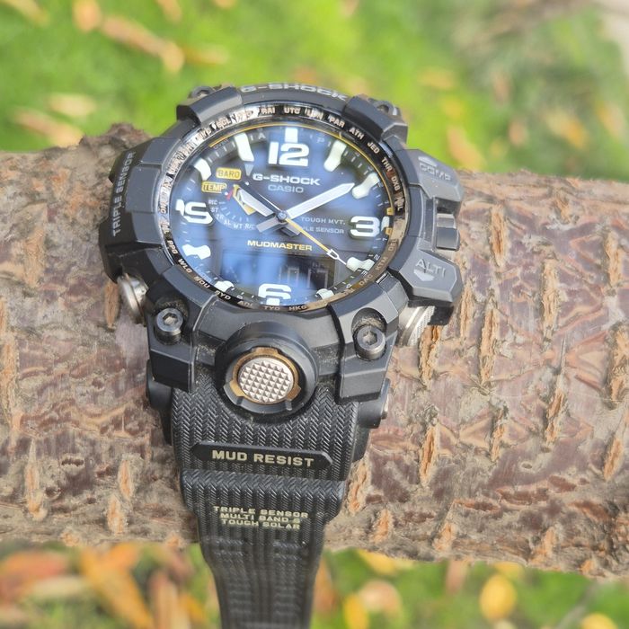 Casio Mudmaster GWG-1000 Solar Altimetru Barometru Busola Termometru