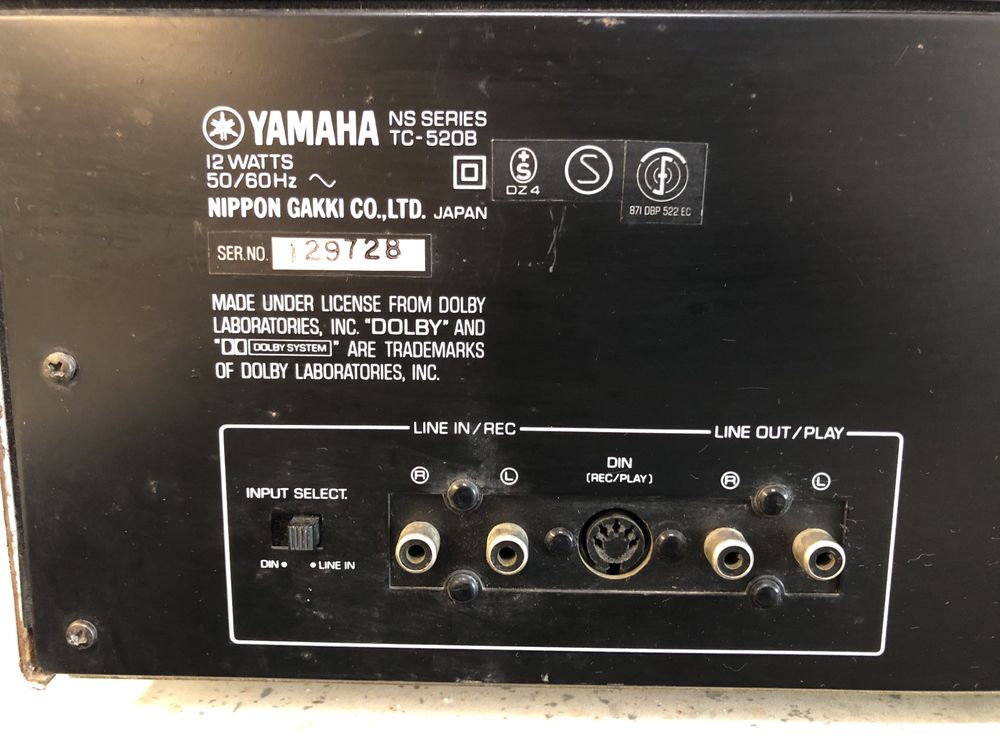 Yamaha TC-520 deck